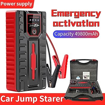 ジャンプスターター　専用ケース付き　12V車用 Amazon | ハードケース RALXER ポータブルカージャンプ